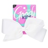 image:imageGoody Kids Large Bow Barette  White  Stay Tight Closure Help Keep Hairs In Place  Hair Accessories