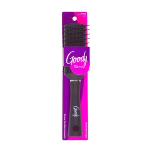 image:imageGoody Detangle It Vented Hair Brush Black Quick Drying Detangler with Flexible Bristles Use as Detangling or Styling Brush Tackles Tangles amp Knots All Hair Types