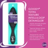 image:imageGoody Total Texture Extension Brush  Black  Gentle on Sensitive Scalps  Intelliloop Detangling Brush Gently Removes Tangles without Snagging  Durable for Everyday and Professional Use