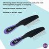 image:imageGoody Total Texture Rotating Detangler Brush  Glides Through All Textures Coils and Curls While Being Gentle on Scalp  Wet or Dry Hair  Hair Accessories for Women and Girls  NonSlip Grip