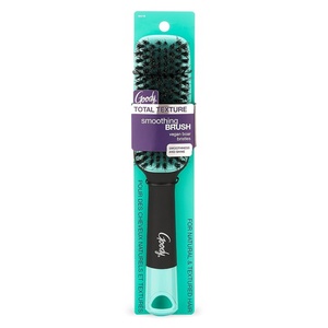 image:imageGoody x Total Texture Smoothing Brush  Vegan Boar Bristles Help Condition and Smooths Hair Cuticles for Enhanced Shine Shine  For Natural and Textured Hair  NonSlip Grip